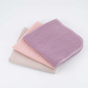 Organic Cotton Muslin Washcloth • Kitchen Cloth • Hankie •