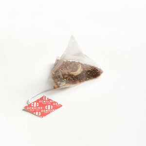 Pyramid Tea Bags - Lemon Ginger Rooibos Herbal Tea