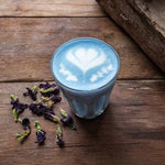 Load image into Gallery viewer, Organic Butterfly Pea Flower Microground - Tea Latte (Blue Matcha)

