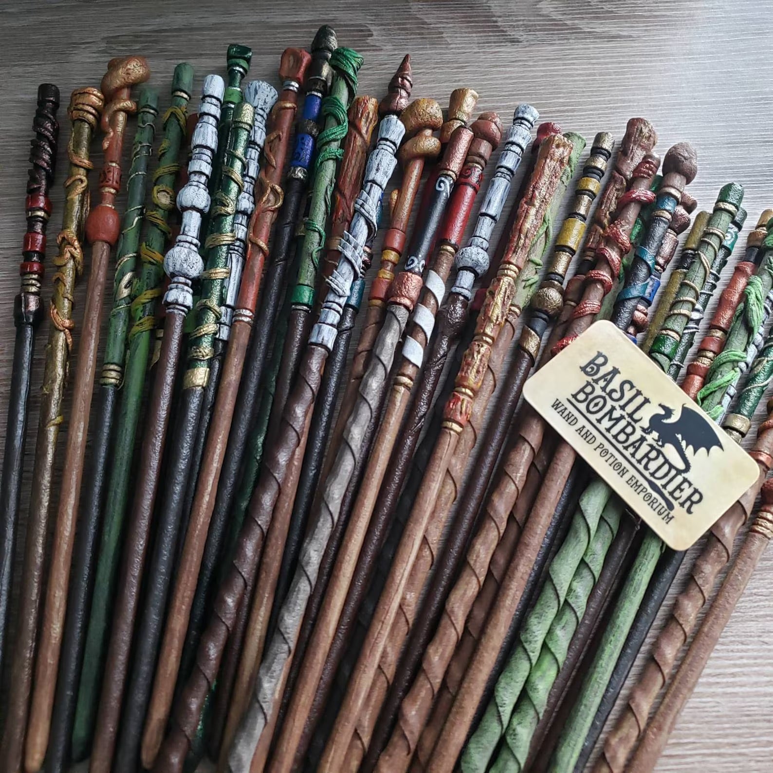 Basil Bombardier Mystery Wand