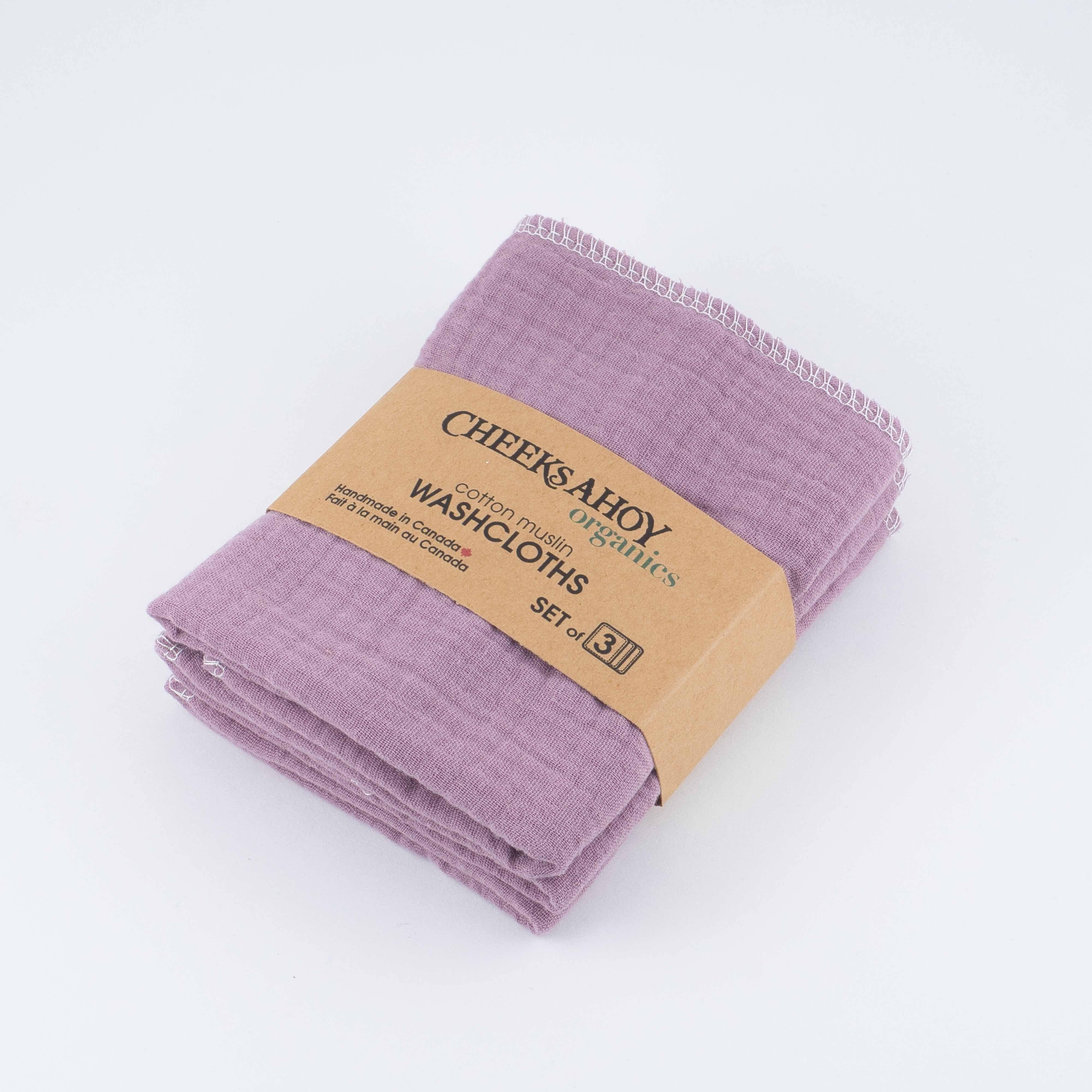 Organic Cotton Muslin Washcloth • Kitchen Cloth • Hankie •