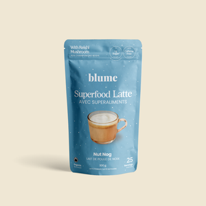 Superfood Latte Powder, Nut Nog Blend