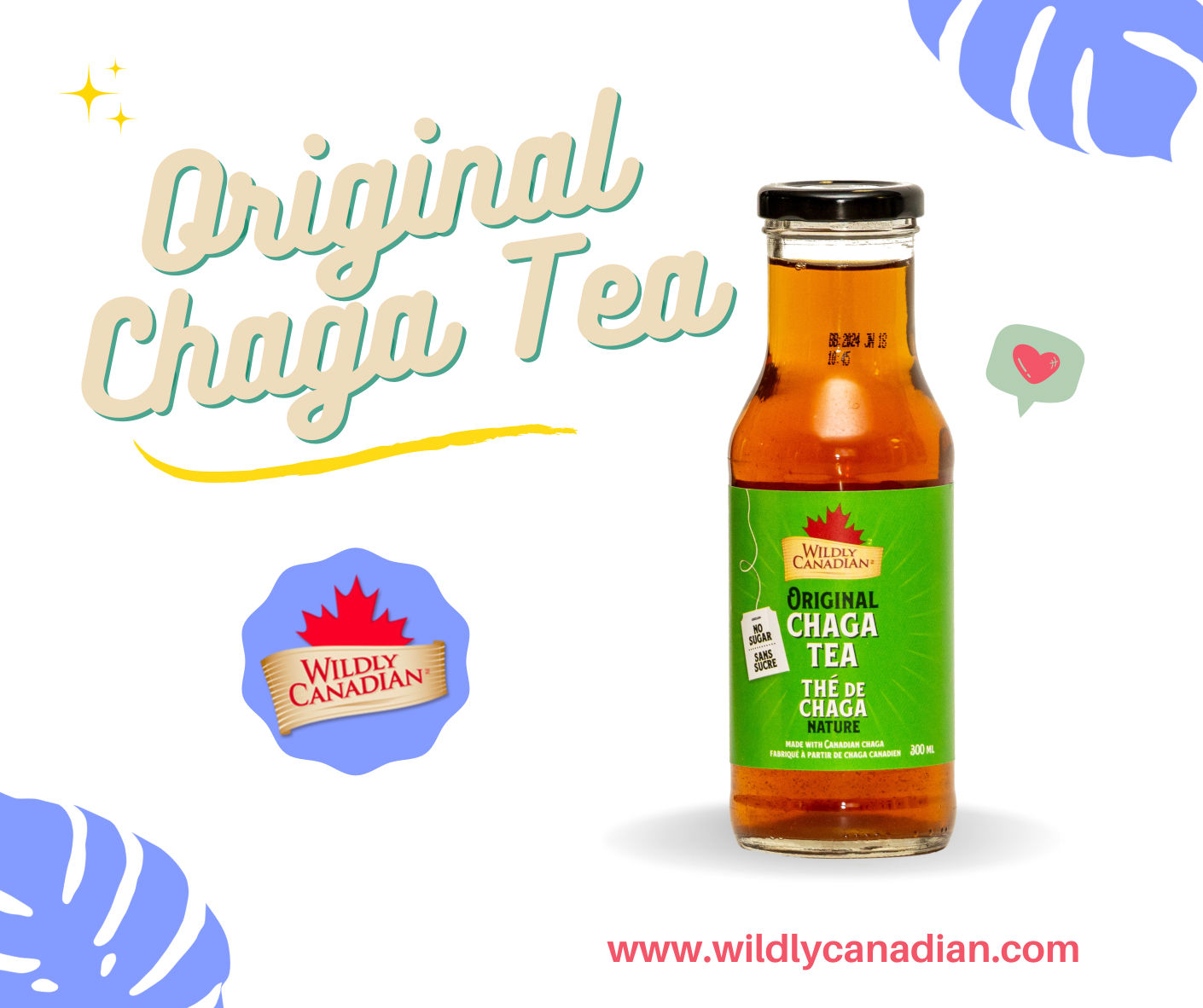 Canadian Chaga Detox Tea for Immune Support: Original Chaga Tea