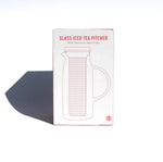 Load image into Gallery viewer, Glass Iced Tea Pitcher w/Filter
