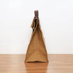 Load image into Gallery viewer, Paper Leather Retro Messenger Lunch Bag
