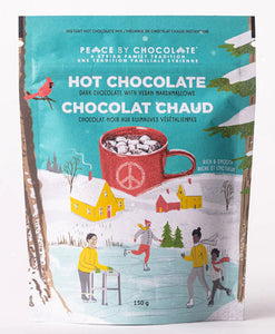 Peace By Chocolate 150g Premium Instant Dark Hot Chocolate with Vegan Marshmallows