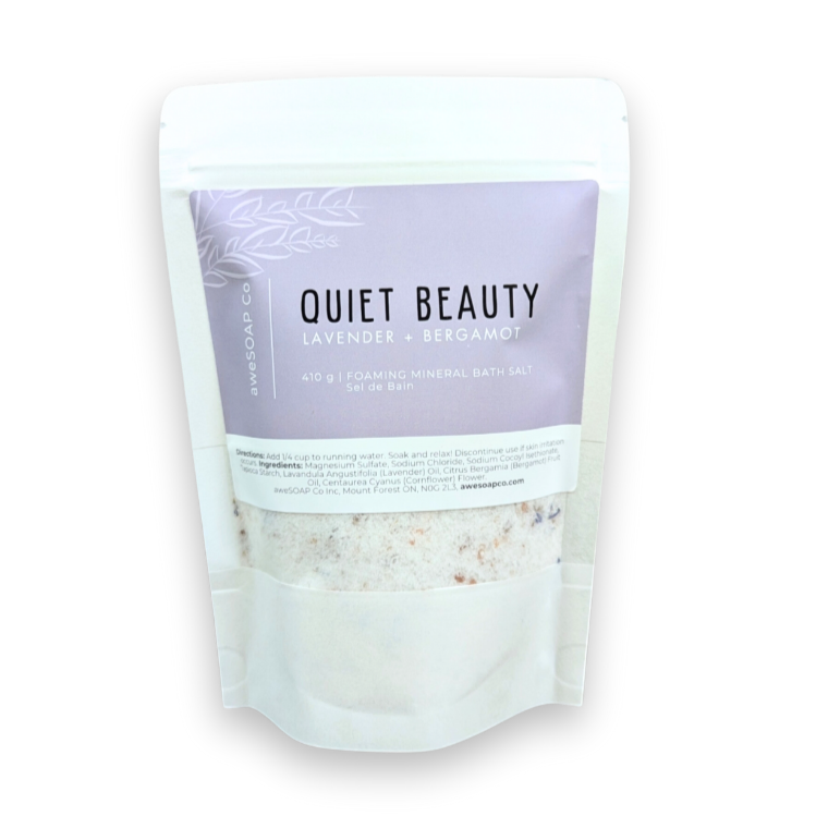 Foaming Bath Salts - Awe Soap