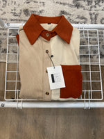 Load image into Gallery viewer, Womens Corduroy Shacket Button Down Shirts Boyfriend Long Sleeve Oversized Tops Jacket
