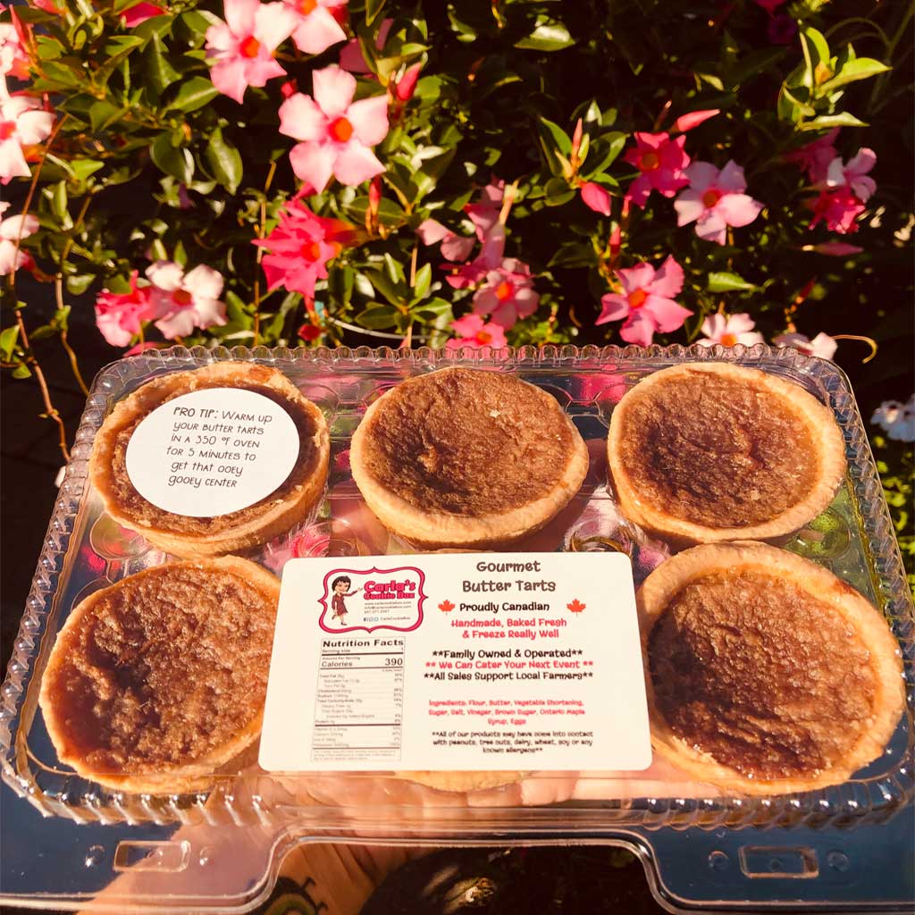 Gourmet Butter Tarts - Traditional Pack