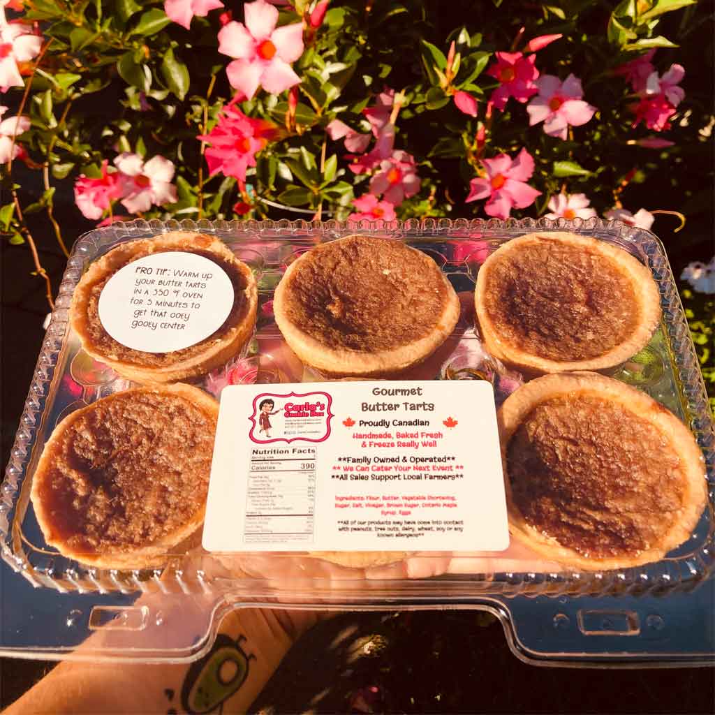 Gourmet Butter Tarts - Plain