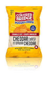 Covered Bridge - 170g Cheddar Crinkle Cut Chips