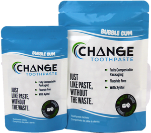 Change Toothpaste - Bubblegum - Toothpaste Tablets