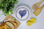 Load image into Gallery viewer, Your Green Kitchen - Unwaxed Heart Bowl Cover Black
