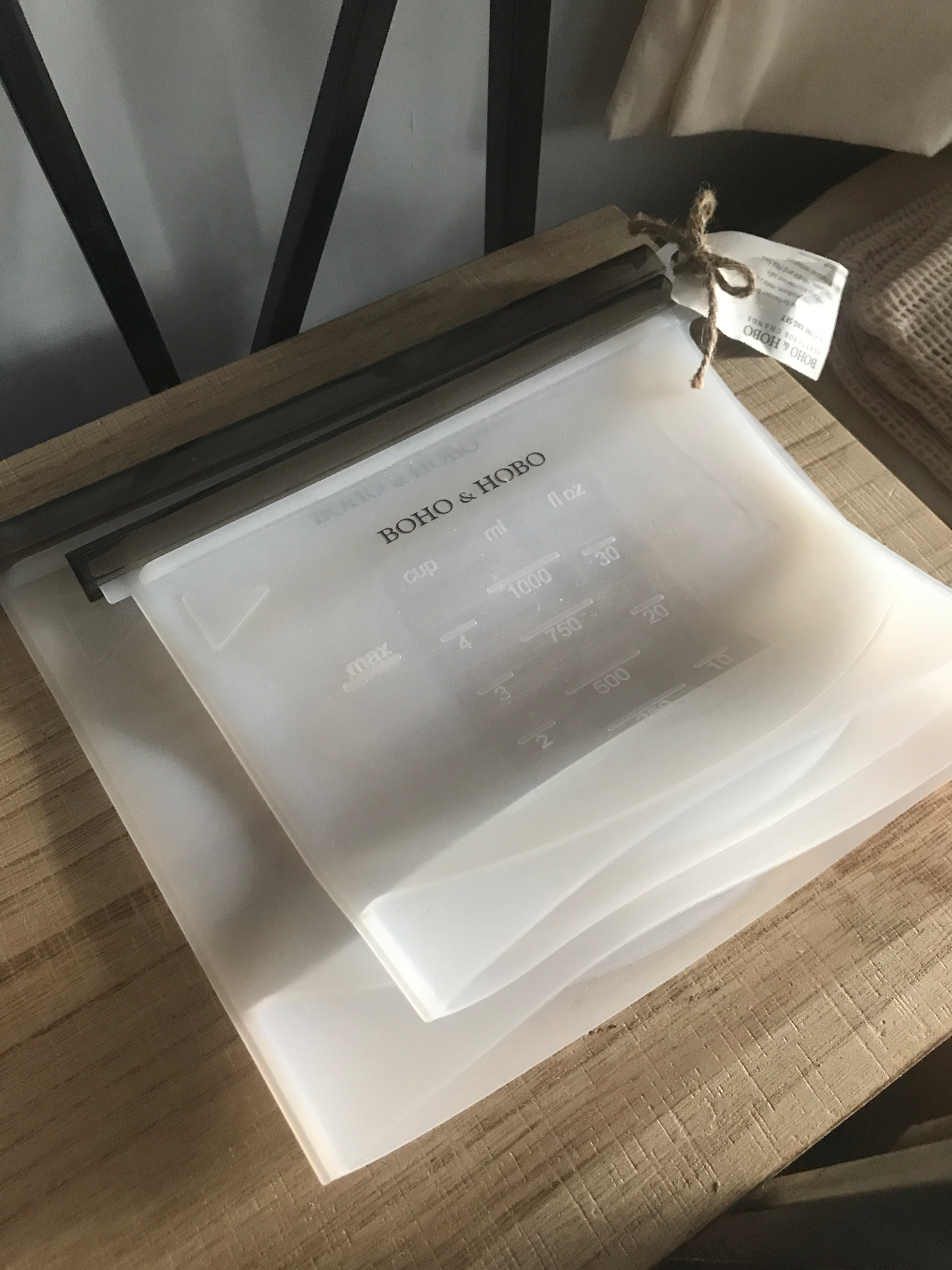 Silicon Freezer Bag Set of 2