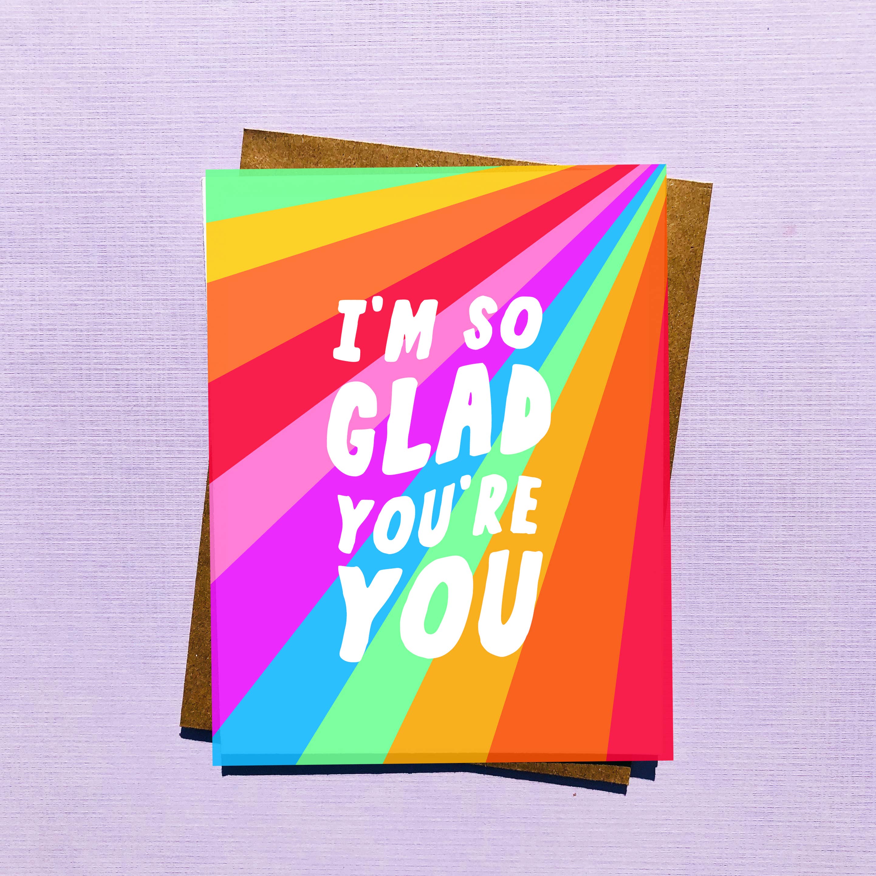Top Hat and Monocle - So Glad You're You Pride LGBTQ Card