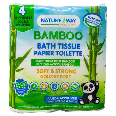 Bamboo Toilet Paper by Naturezway