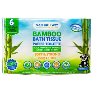 Bamboo Toilet Paper by Naturezway