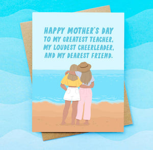 Top Hat and Monocle - Sweet Mother's Day Card for Mom
