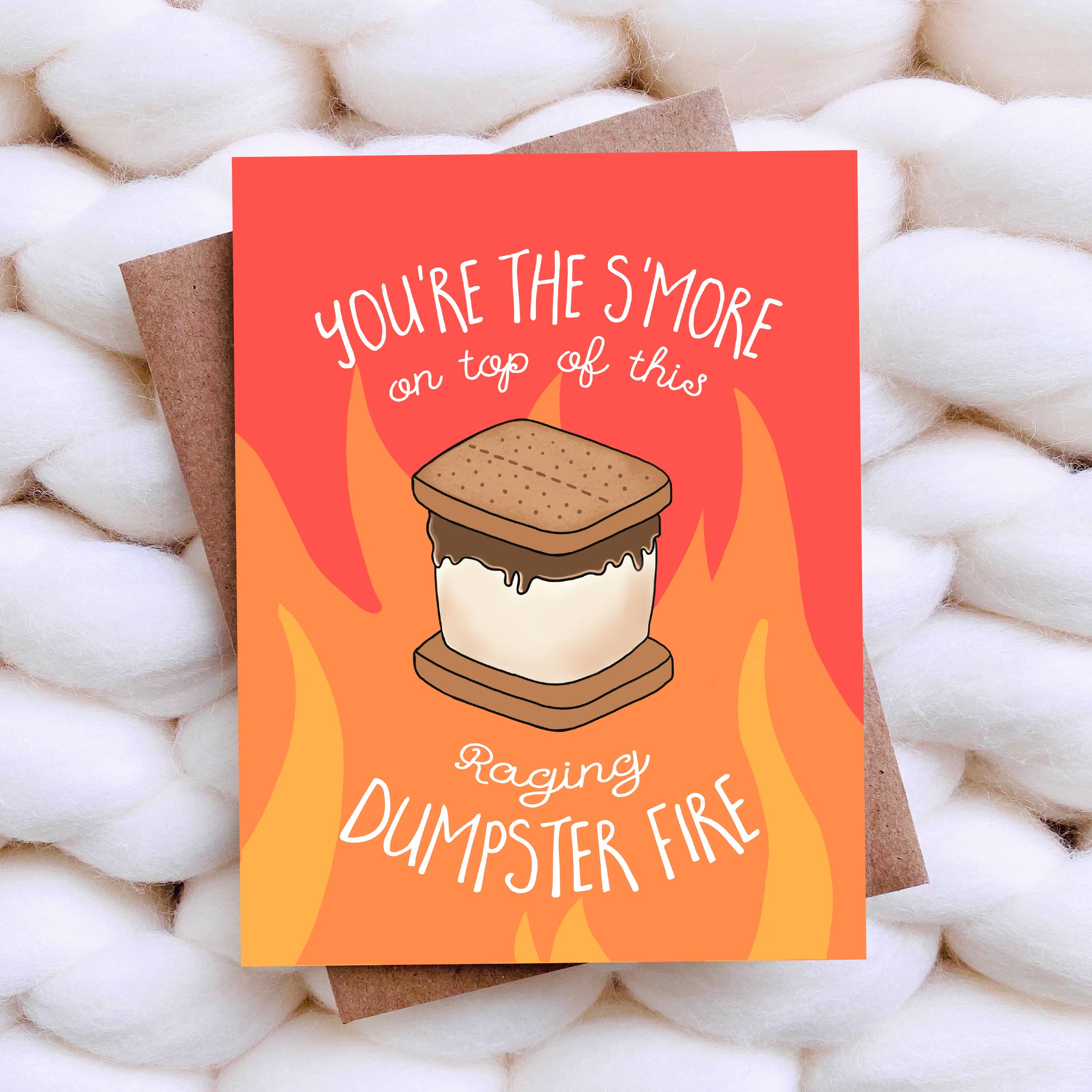 Top Hat and Monocle - Dumpster Fire Valentines Card
