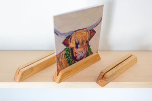 Postcard Holder in Maple by Livcan