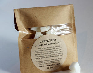 Cheeky Bits Cloth Wipe Solution by Cheeks Ahoy