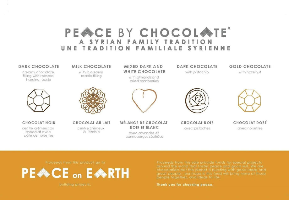 Chocolate box (15) - Peace by Chocolate