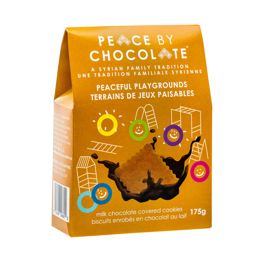 Peaceful Playgrounds Chocolate Covered Cookies