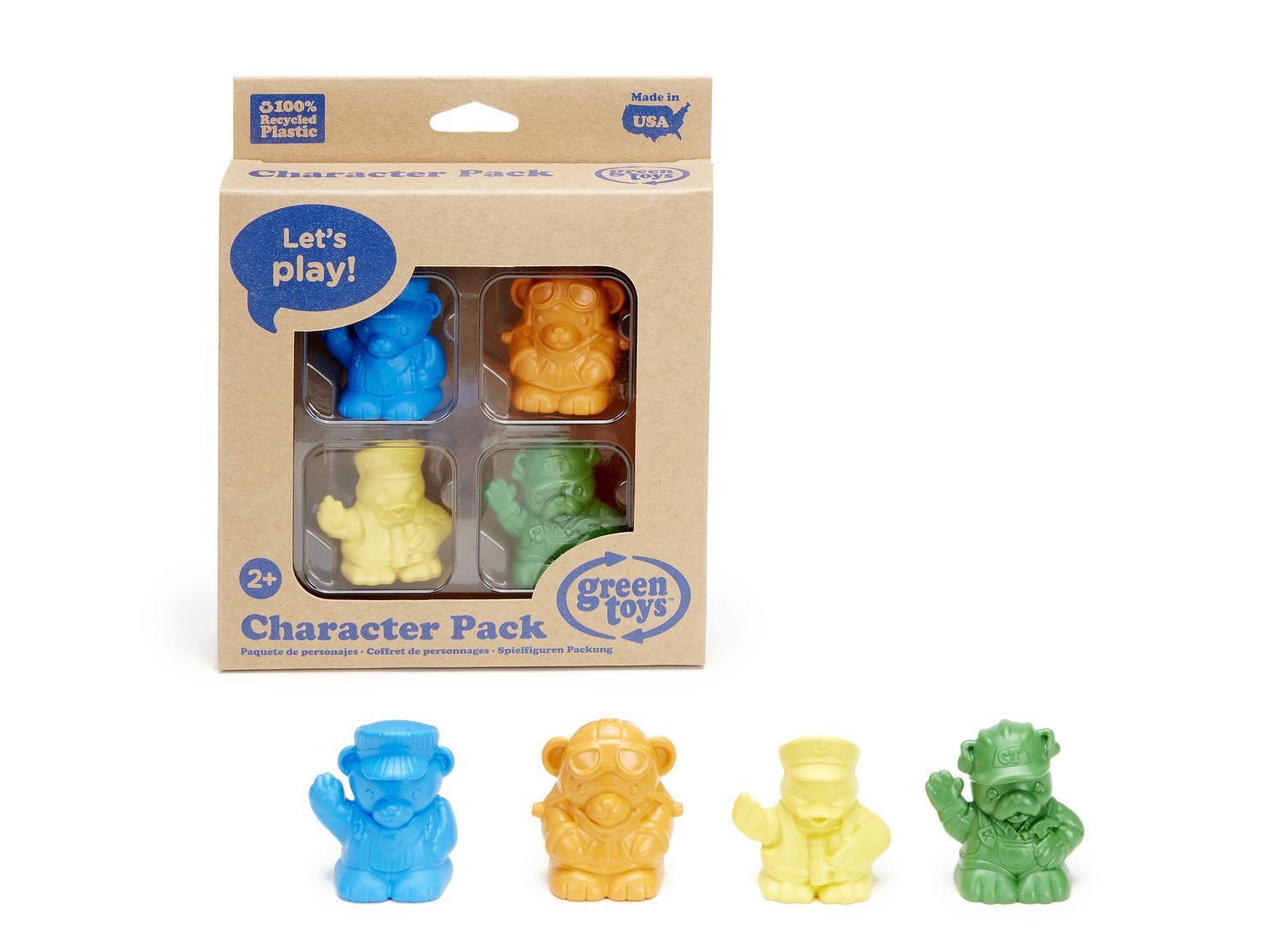 Character 4 Pack by Green Toys