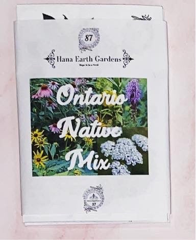 Ontario Native Seed Mix by Hana Earth Gardens