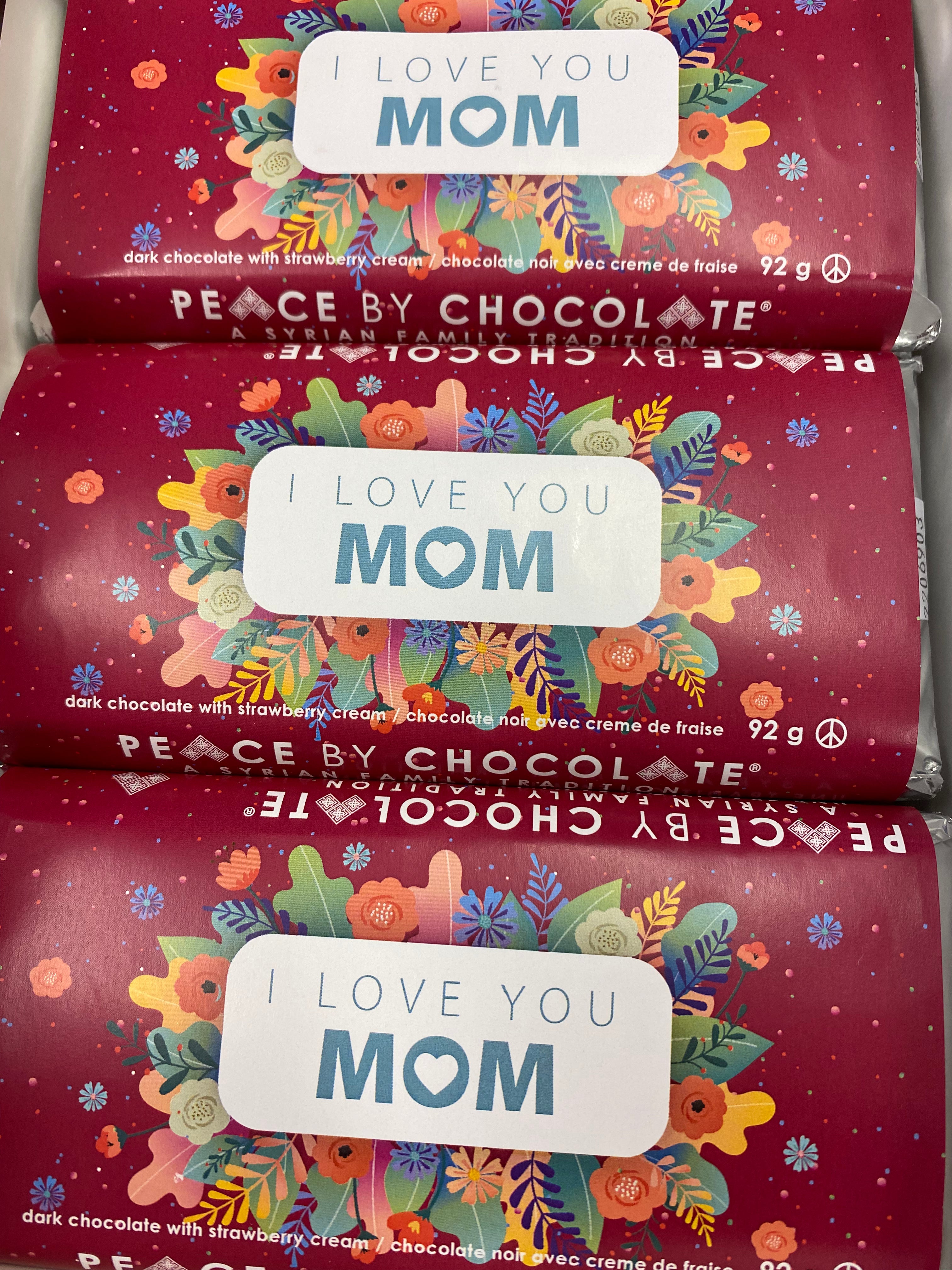 “I love you Mom”  Mother’s Day Chocolate Bar