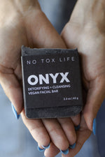 Load image into Gallery viewer, Onyx Detoxifying + Cleansing Vegan Facial Bar
