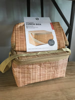 Load image into Gallery viewer, Lunch Box - Reusable Wicker Print
