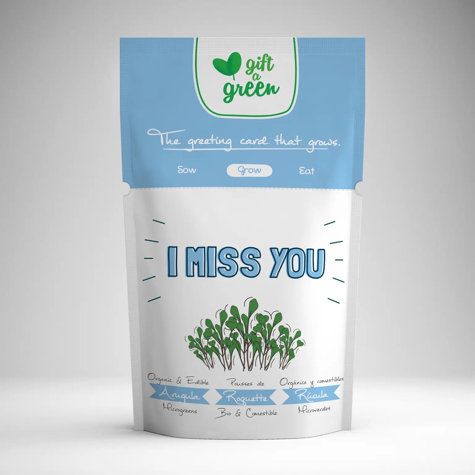Gift a Green - I Miss You Pouch