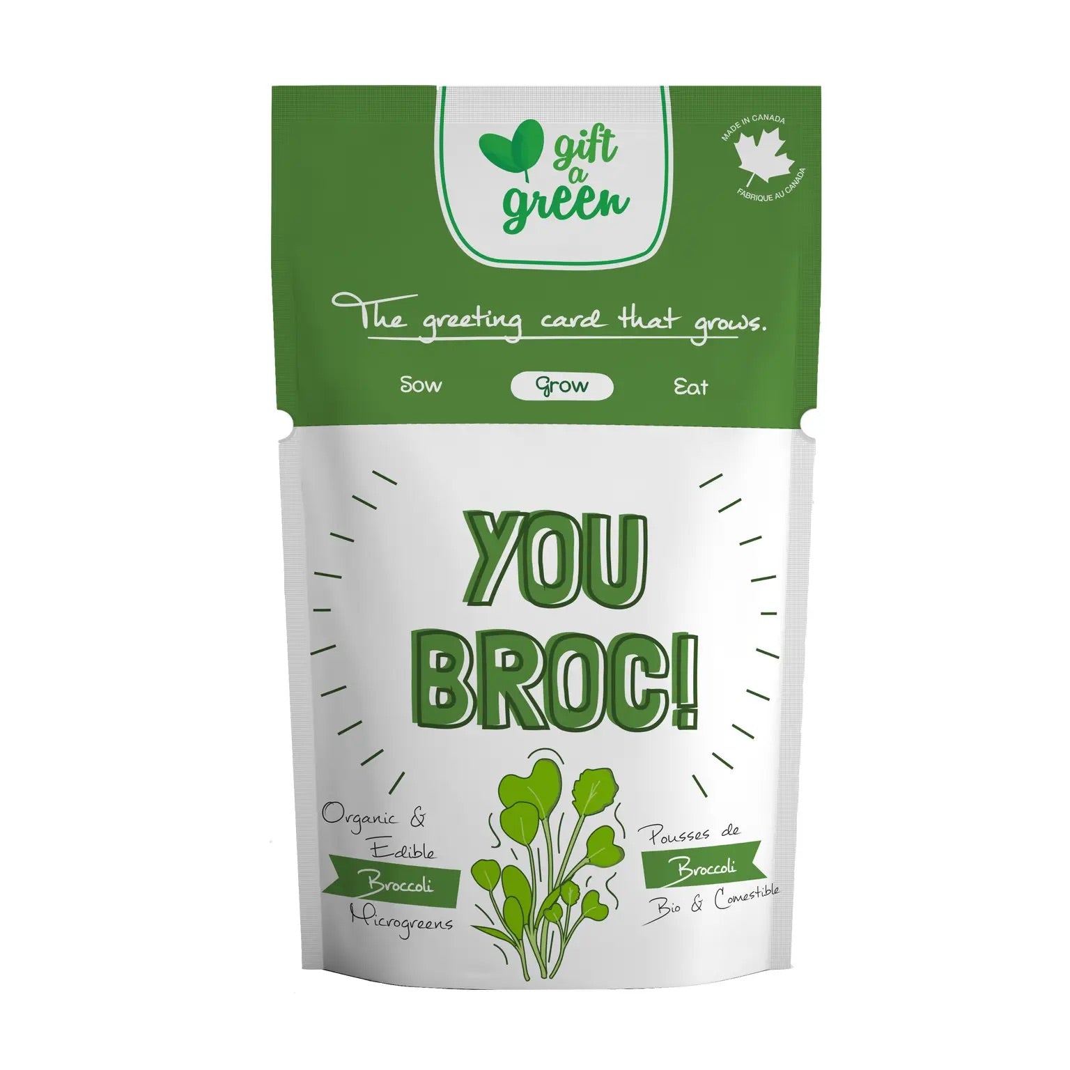 Gift a Green - You Broc Pouch